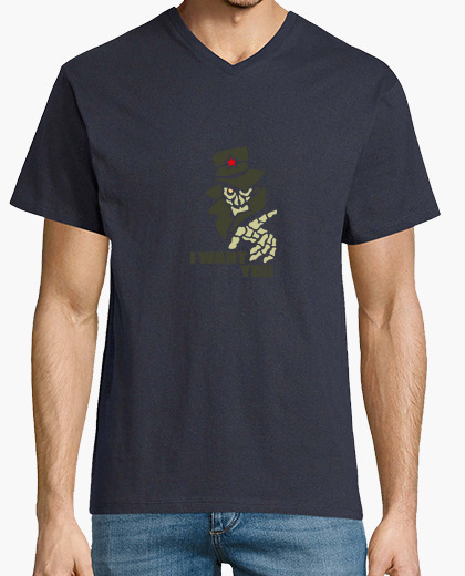 Tee-shirt Hv/ I Want You Army Clair by Stef