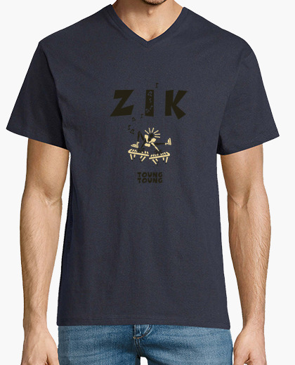 Tee-shirt Hv/ Zik Clavier army by Stef