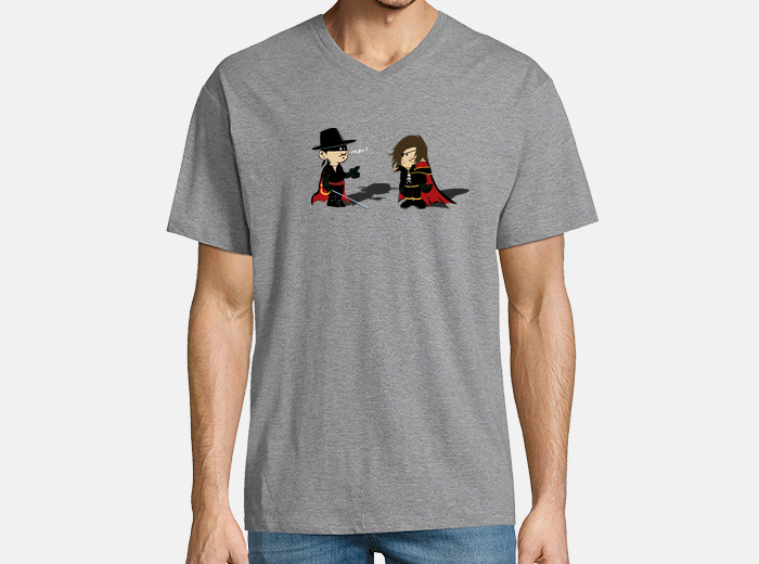 Albator and zorro t shirt tostadora