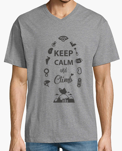 Camiseta Keep Calm & Climb