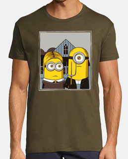 american gothic parody minions