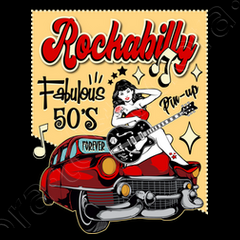 SILVERSTONE 50s CUSTOM rockabilly