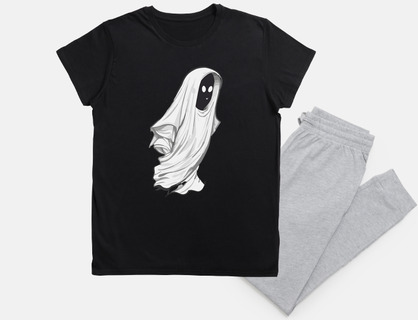 a funny halloween ghost
