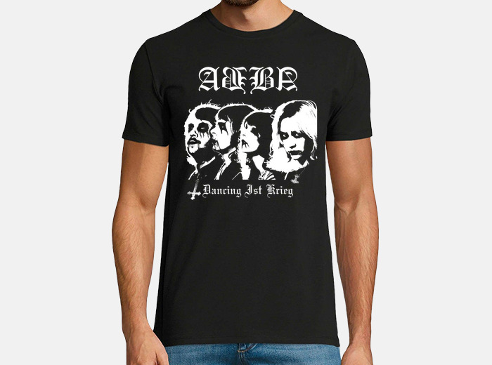 abba black metal shirt