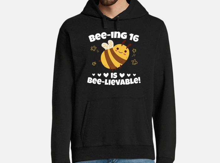 Sudadera abeja ing 16 es abeja adorable laTostadora