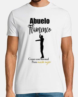 Abuelo Flamenco como uno normal pero mu