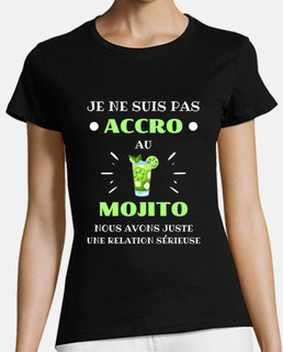 accro mojito humour alcool femme