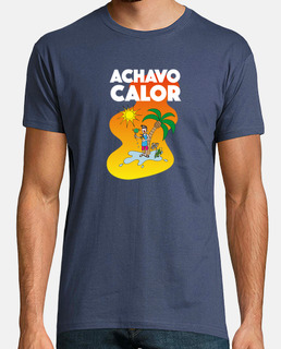 Achavo calor, fondo oscuro
