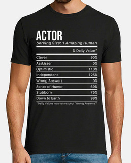 actor nutritional values funny