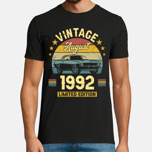 Camiseta 30 Cumpleaños 'Nacido En Octubre 1995' - Estilo Vintage, Manga Larga, Regalo Divertido