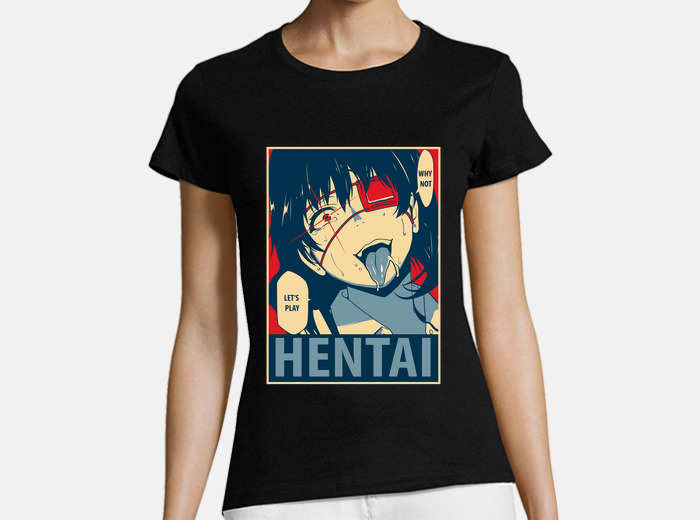 Ahegao camiseta sale