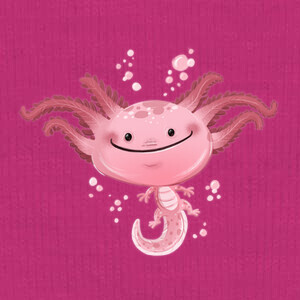 T-shirt axolotl