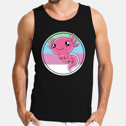 Camiseta ajolote rosa ajolote lindo... | laTostadora