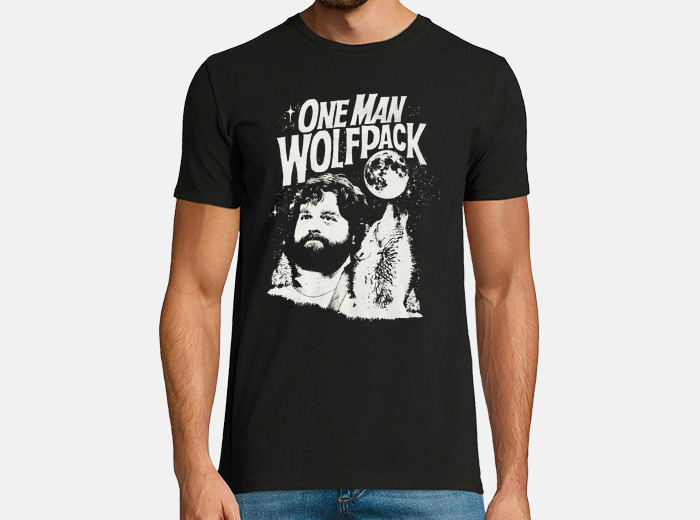 Lone wolf t shirt hangover hotsell