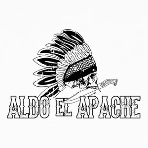 Camisetas Aldo el Apache (blanco)