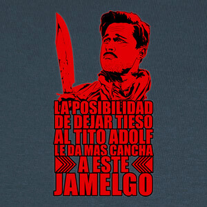 Camisetas Aldo Raine - Jamelgo (rojo)