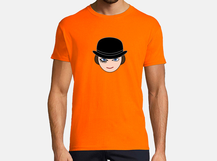 T shirt outlet orange mecanique