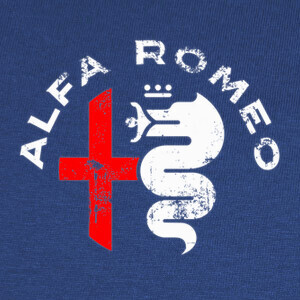 Camisetas Alfa Romeo Desgastado