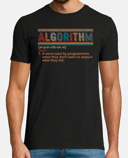 Algorithm Noun Shirt Algorithm Definition TShirt Programmer Gift Computer Science Software Engineer 