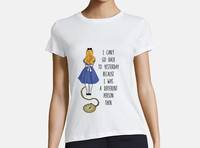 T shirt alice online au pays des merveilles