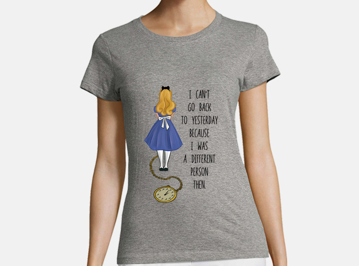 Alice in wonderland t shirt tostadora