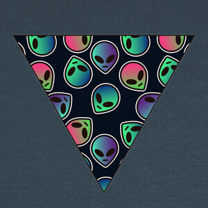 Camisetas Alien Triangle
