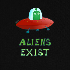 Camisetas Aliens exist