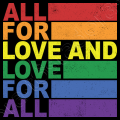 Camiseta All For Love And Love For All Latostadora Camiseta All For Love And Love For All Latostadora