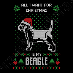 Beagle hot sale christmas sweater