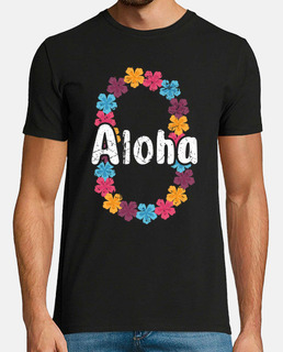 Aloha Hawaii Surfing Retro Sunset