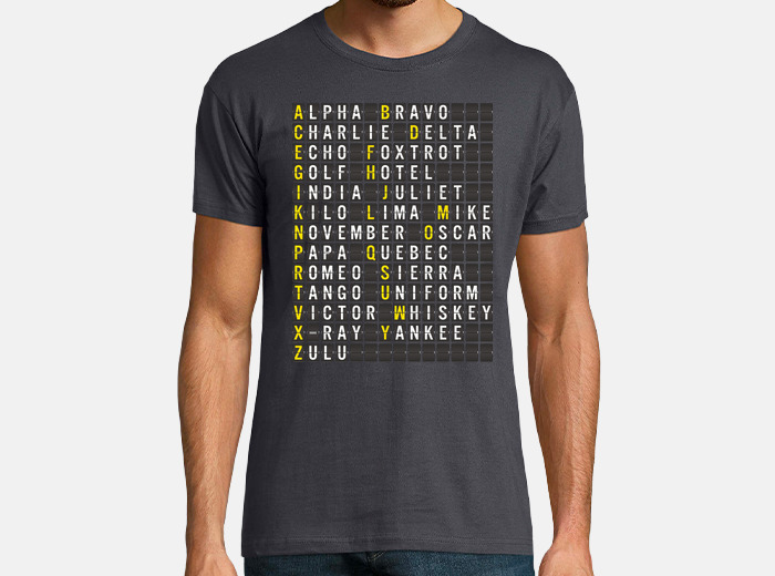 Alpha Bravo Charlie T Shirt Tostadora Alpha Bravo Charlie T Shirt Tostadora