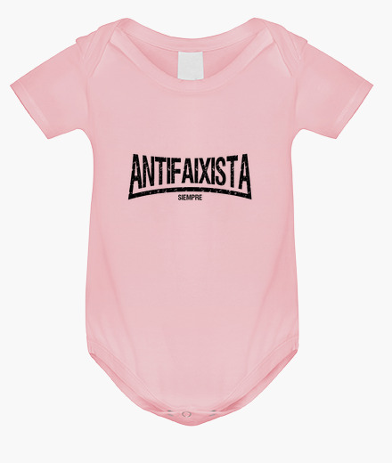 Always antifaixista (black letters) baby's...