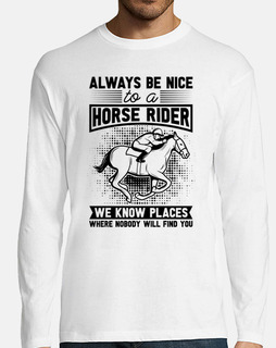 Always Be Nice To Horse Racing Equines