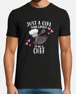 amateur de cuisine juste une fille qui aime être chef