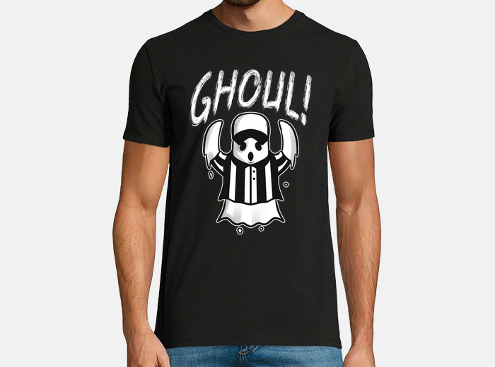 American football referee ghost goal t-shirt