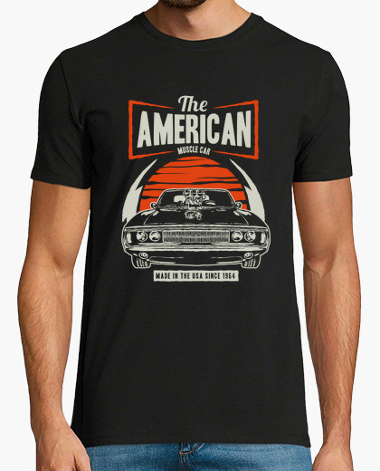 American muscle car t-shirt