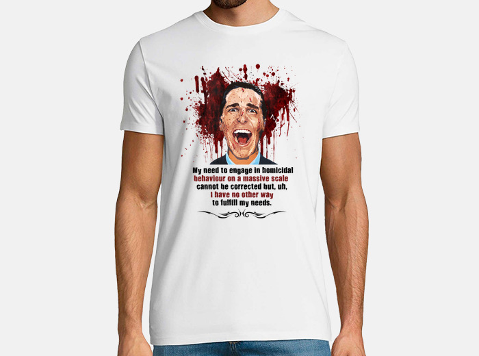 american psycho tee shirt