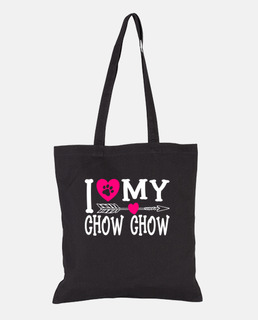 amo mi chow chow i perros diciendo dise