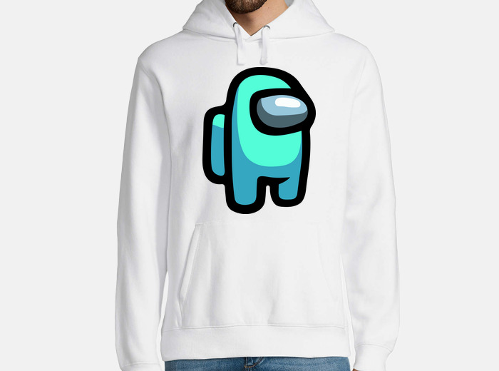 Cyan blue hoodie online