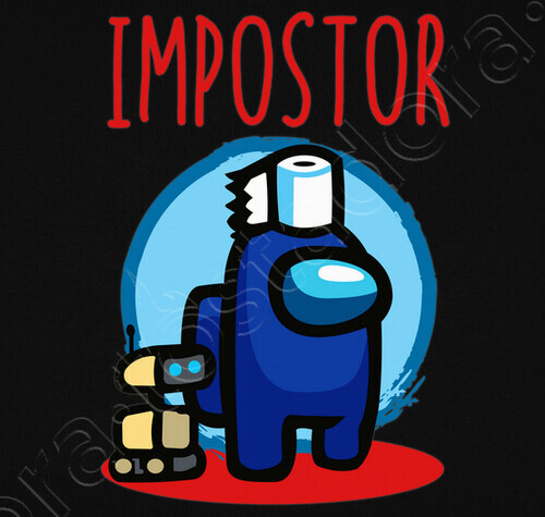 Ropa Infantil Among Us Impostor Azul Latostadora