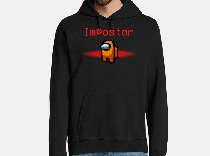 Among us orange impostor hoodie tostadora