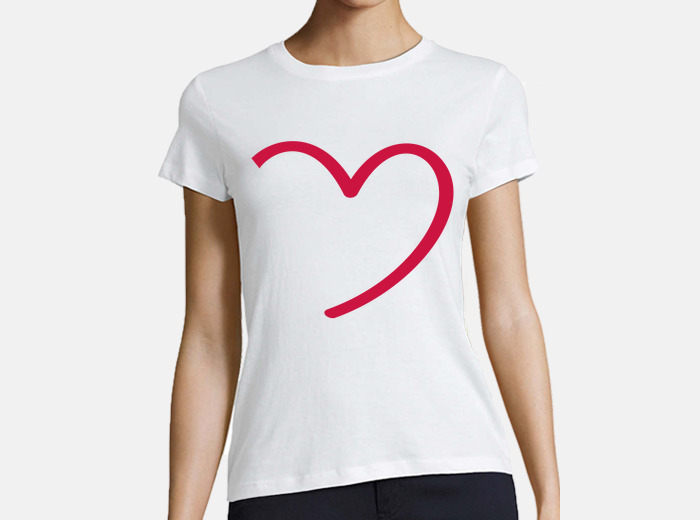 Camiseta amor corazon rojo laTostadora