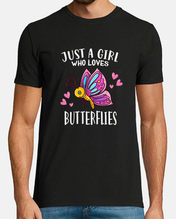 amoureux des papillons juste une fille qui aime les papillons