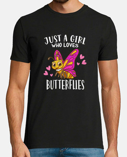 amoureux des papillons juste une fille qui aime les papillons