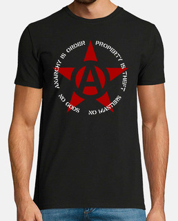 Anarchy Star with Text