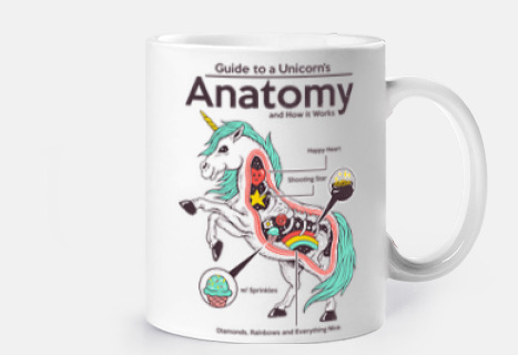anatomía de un unicornio