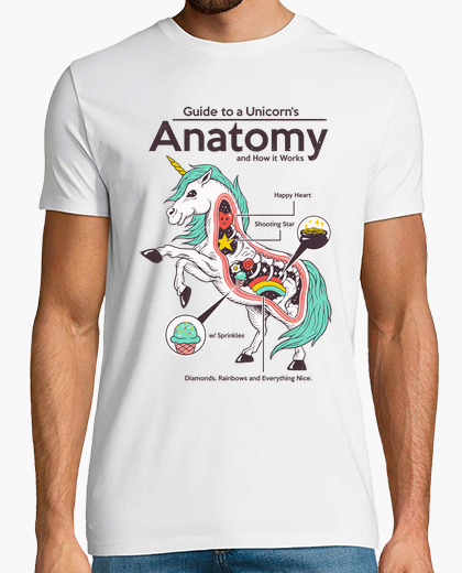 camisetas de unicornio para hombre