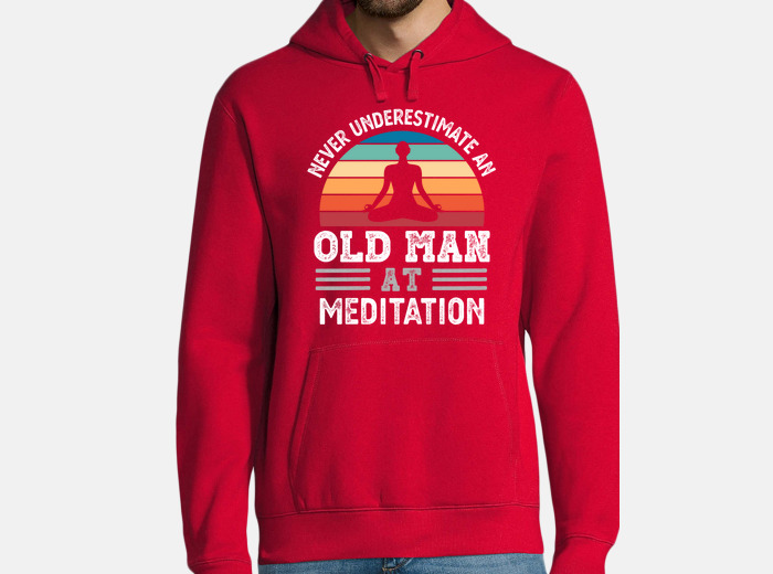 Sudadera anciano en meditación dia del... | laTostadora