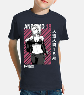 androide 18 diseño clásico 