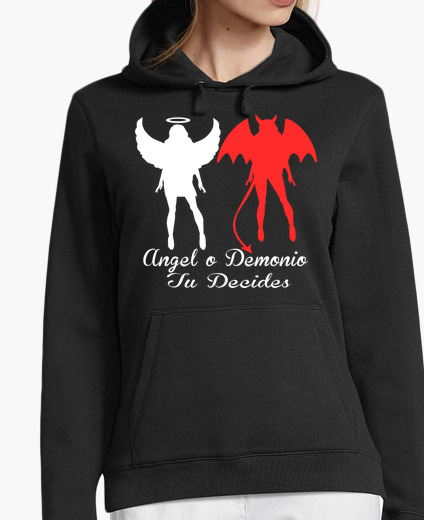 angel and demon hoodie